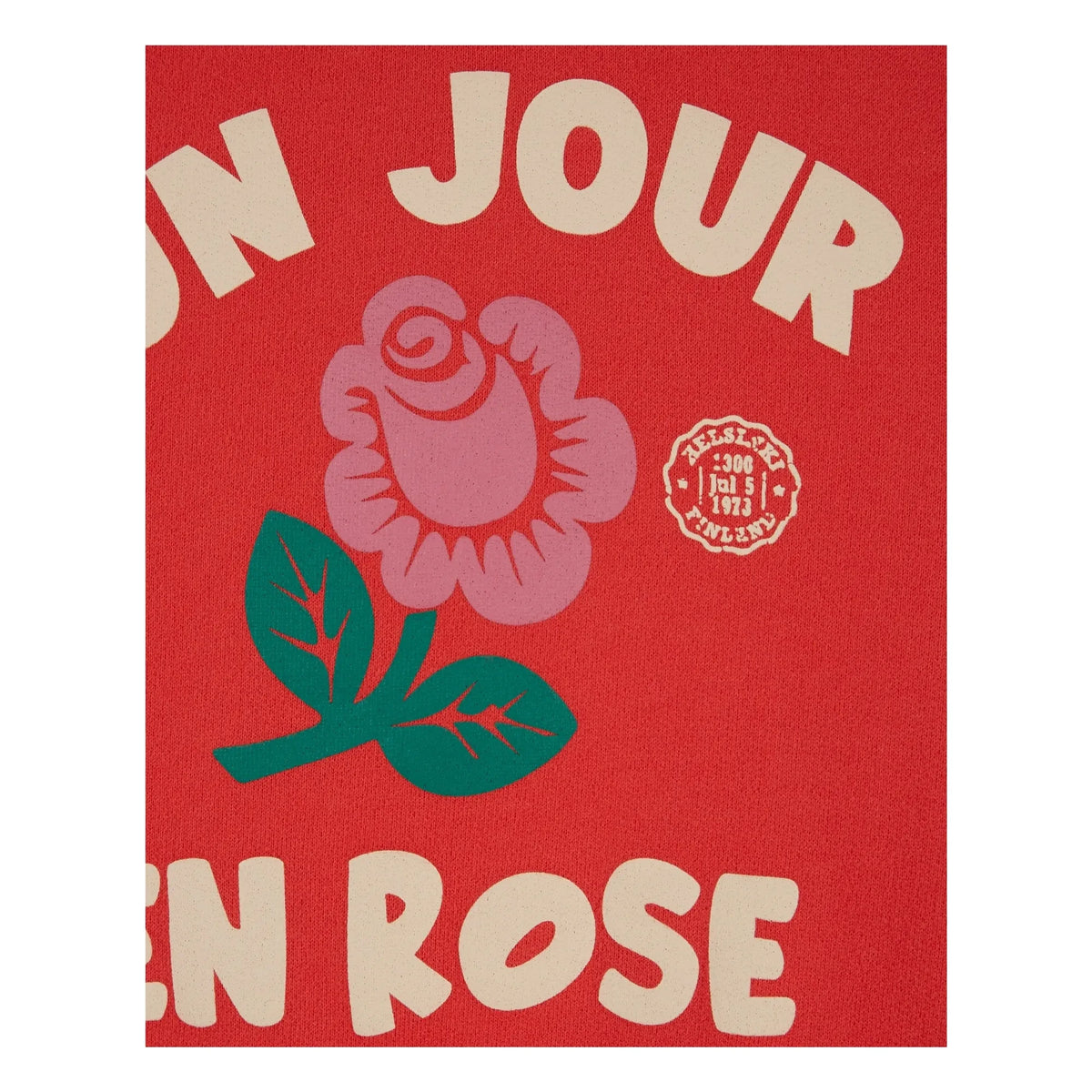 Emile et Ida - Organic Cotton Sweatshirt | Red