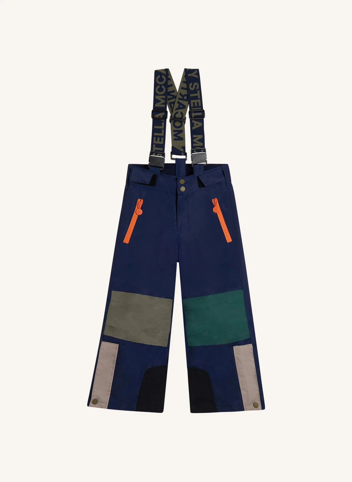 Stella McCartney Kids - Color Block Ski Pants | Dark Blue