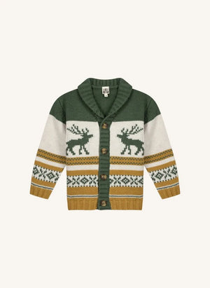 Bonton - Fleece Cardigan | Khaki