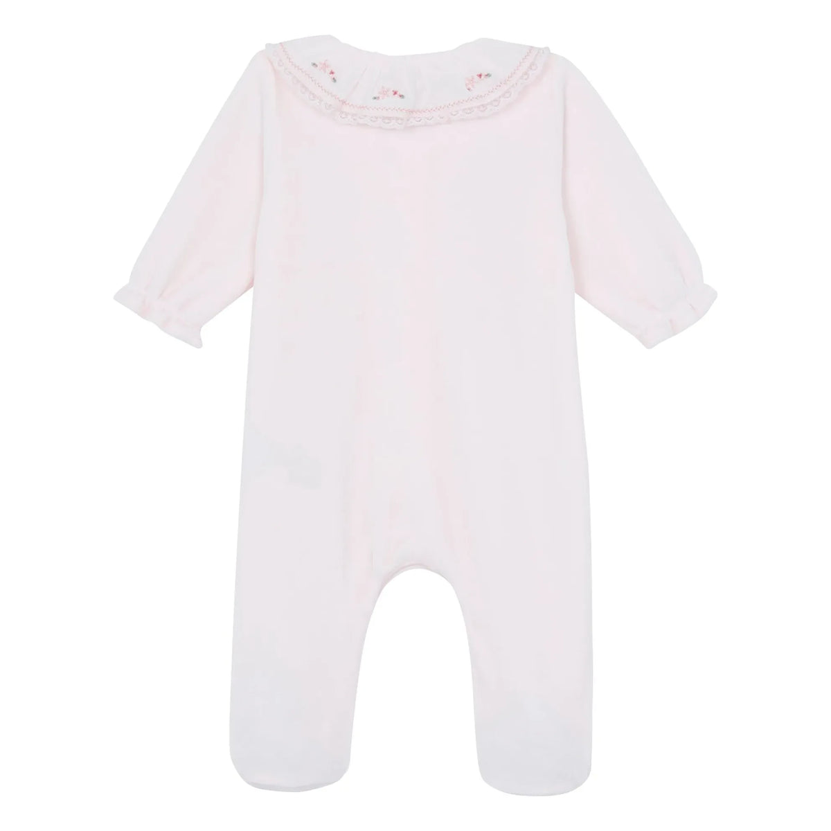 Tartine et Chocolat - Peter Pan Collar Lace Pyjamas | Light Pink