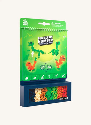 Plus-Plus - Dinosaurs Creative Construction Set - 125 Pieces | Green