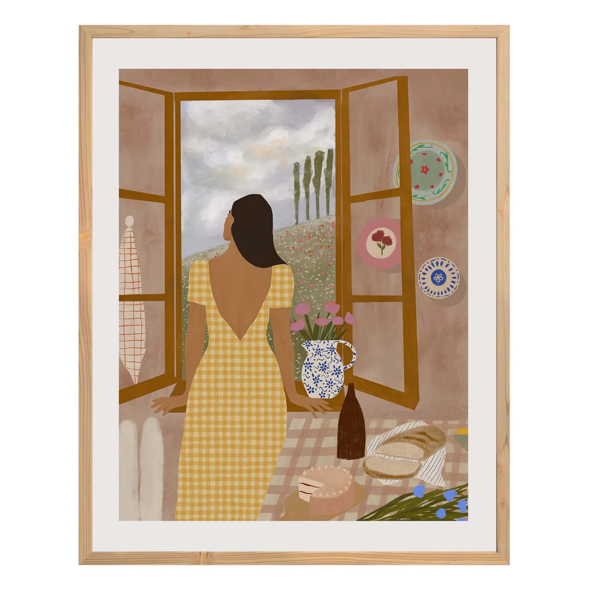 Carla Llanos - Country House Poster