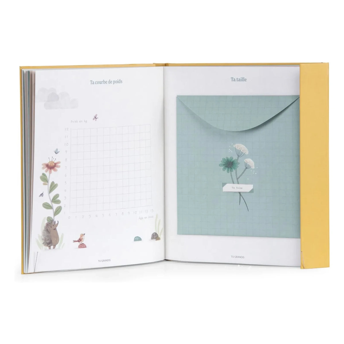 Moulin Roty - Birth Book - Trois petits lapins