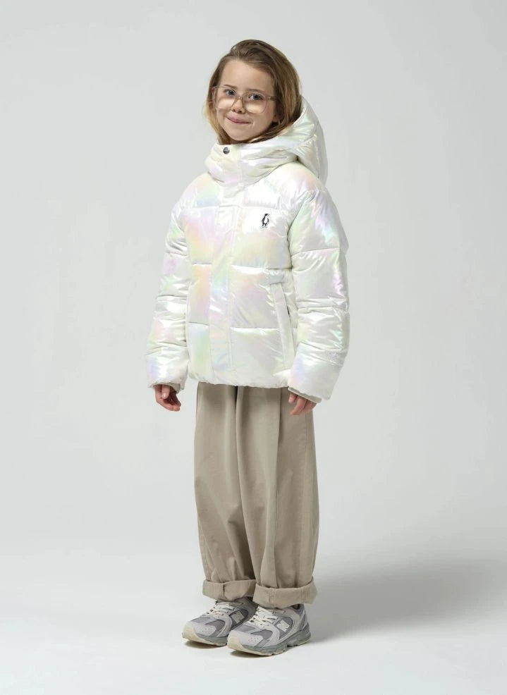 Gosoaky - Flashy Dragon Gradient Waterproof Padded Jacket | Perle