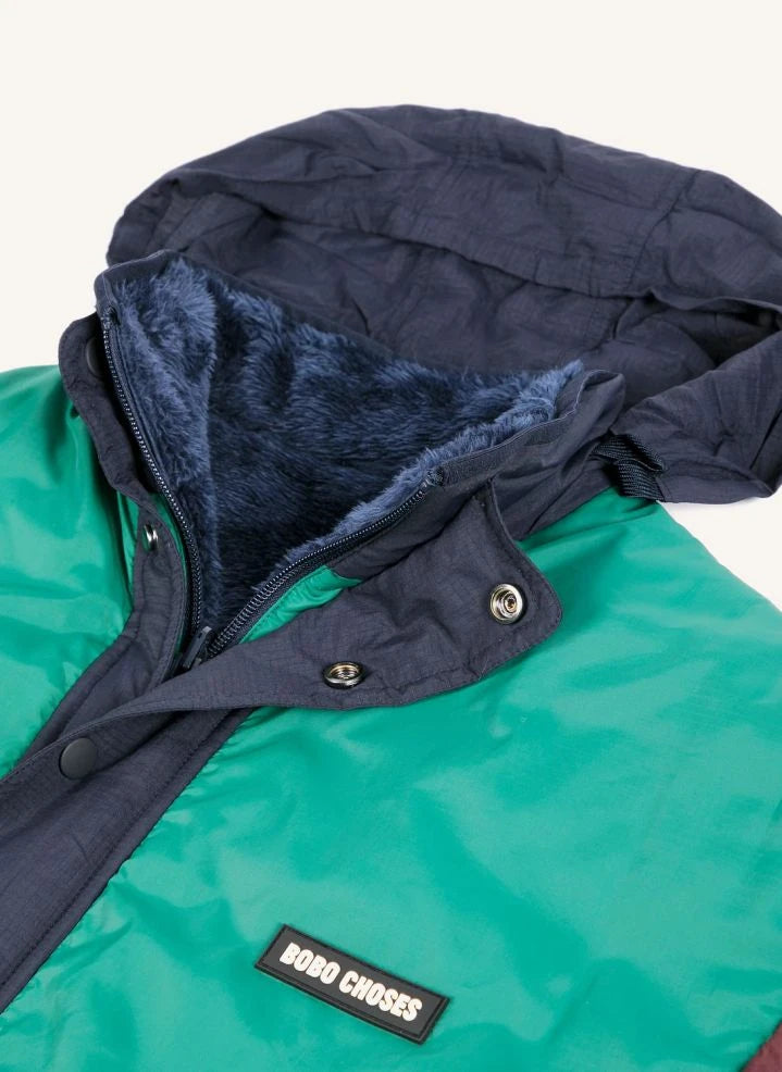 Bobo Choses - Comfortable Sherpa Jacket | Dark Brown