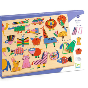 Djeco - Wooden Animal Jigsaw Puzzle