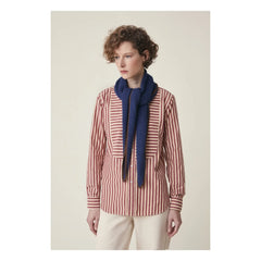 Moismont - Elly Shawl No. 218: Alpaca and Cotton | Royal Blue