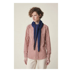 Moismont - Elly Shawl No. 218: Alpaca and Cotton | Royal Blue