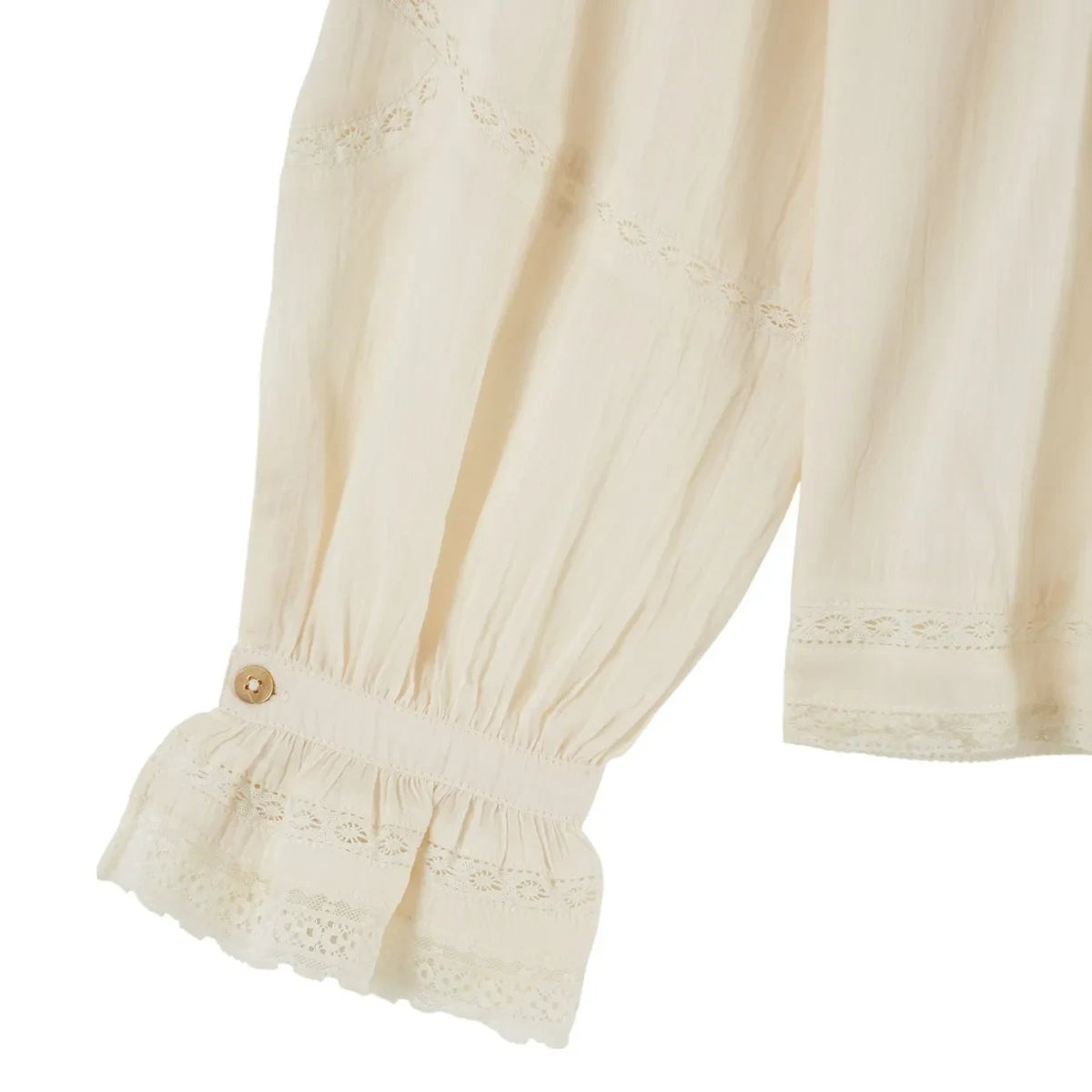 Emile et Ida - Elisabeth Vintage Blouse | Ecru