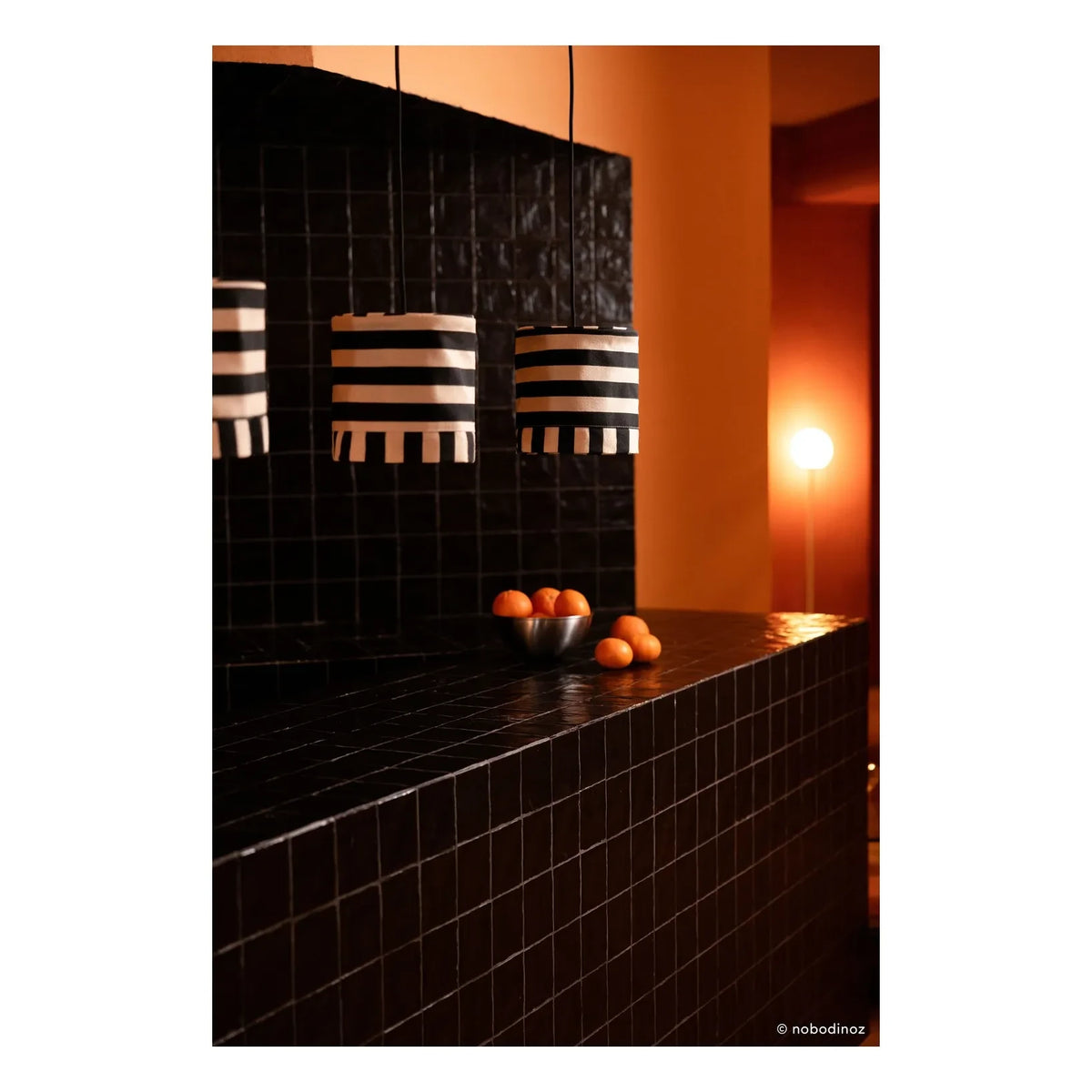 Nobodinoz - Linda Lampshade | Black