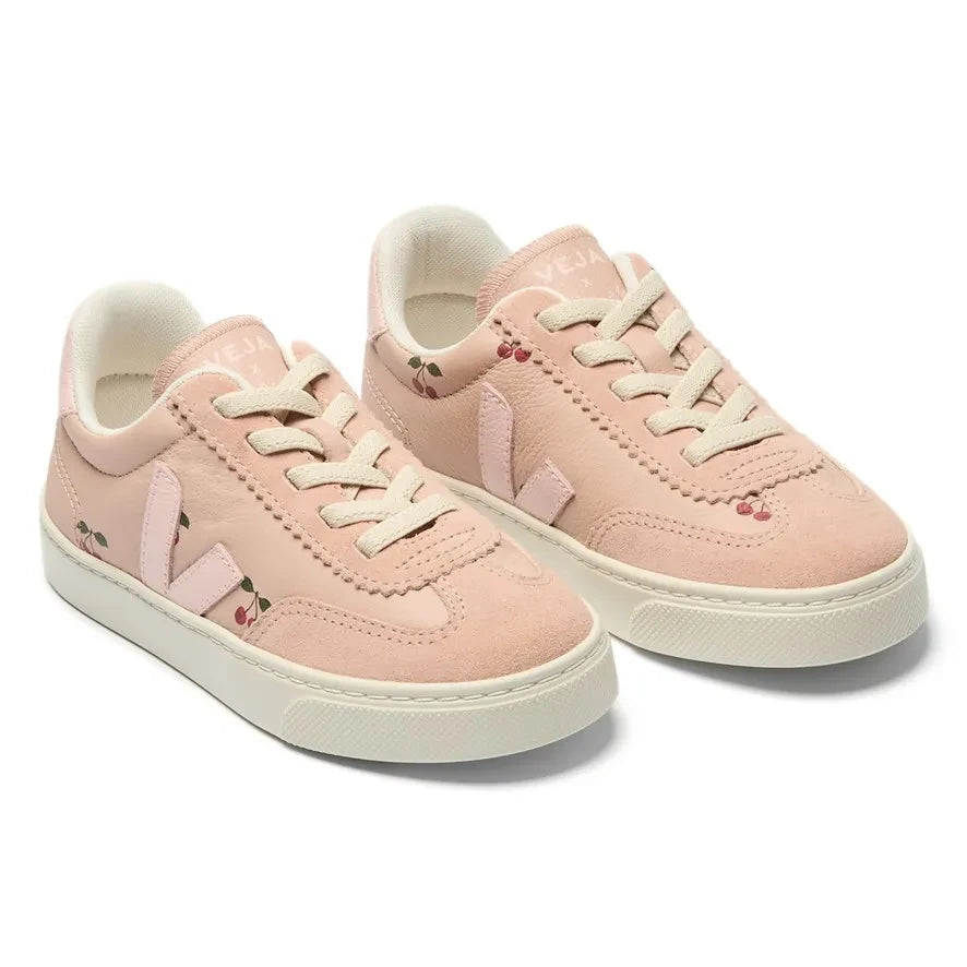 Veja - Small Volley Cerises Sneakers - Veja x Konges Slojd | Pink