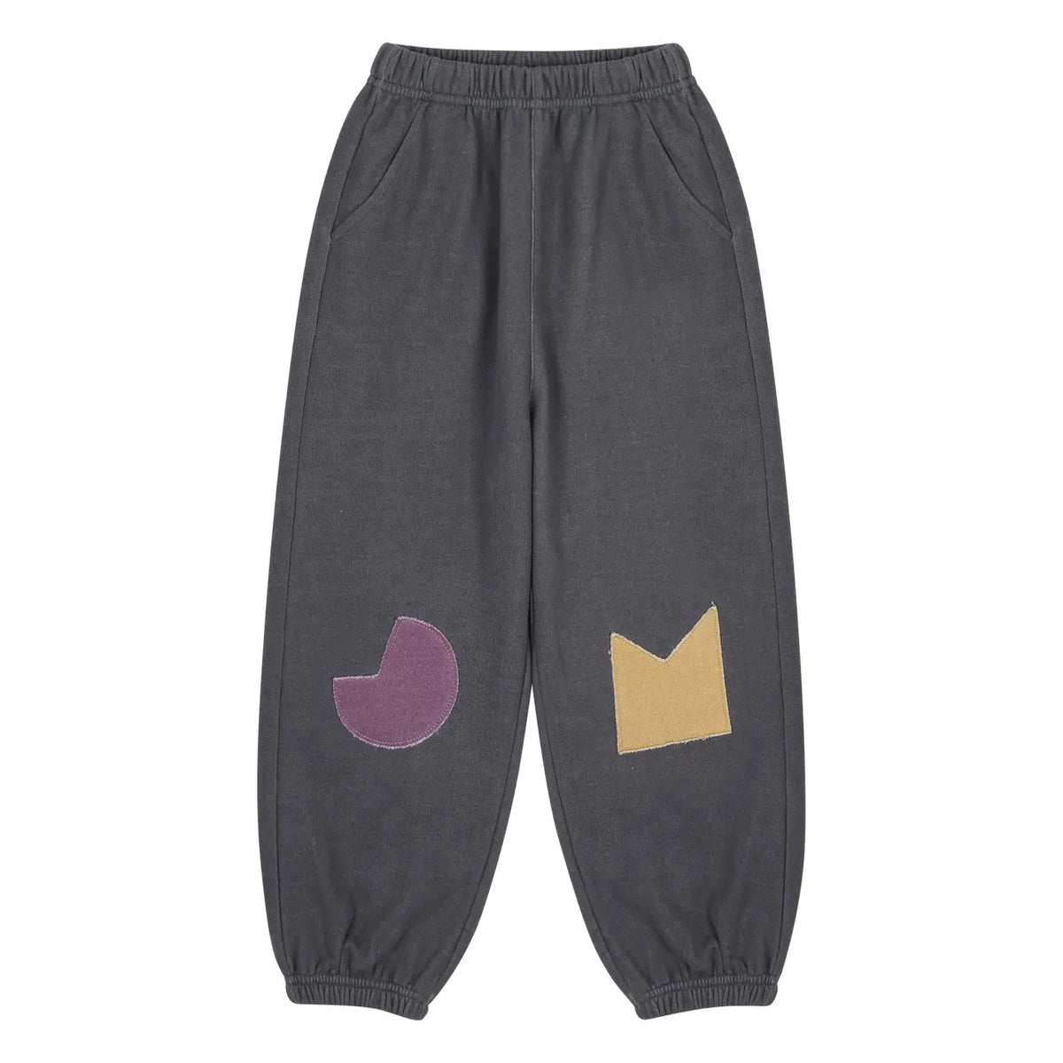 Jelly Mallow - Color Blocked Jogger | Charcoal Gray