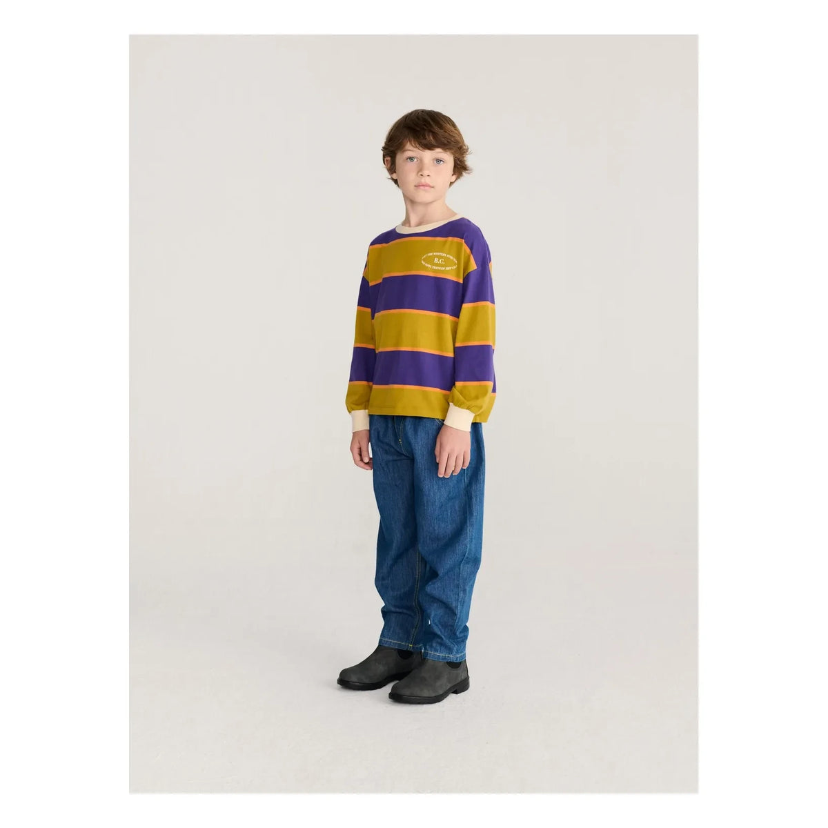 Bobo Choses - Striped T-Shirt | Purple