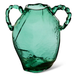 HKliving - Glass amphora vase, Nienke Sikkema | Green