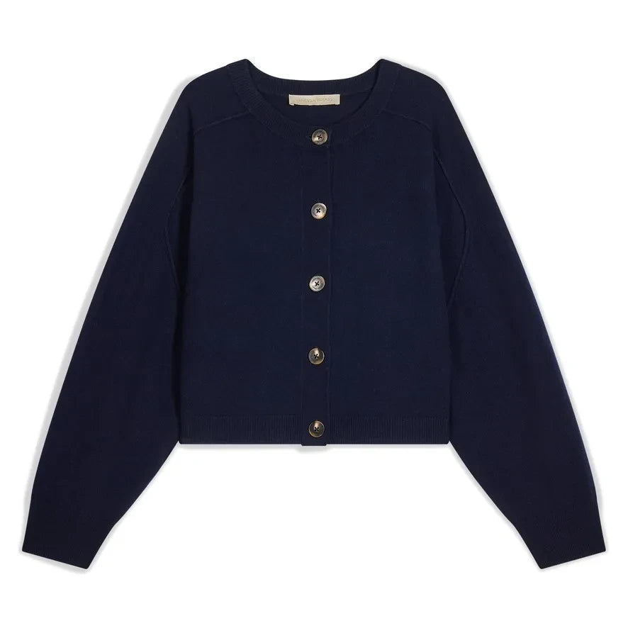 Vanessa Bruno - Douve Merino wool cardigan | Navy
