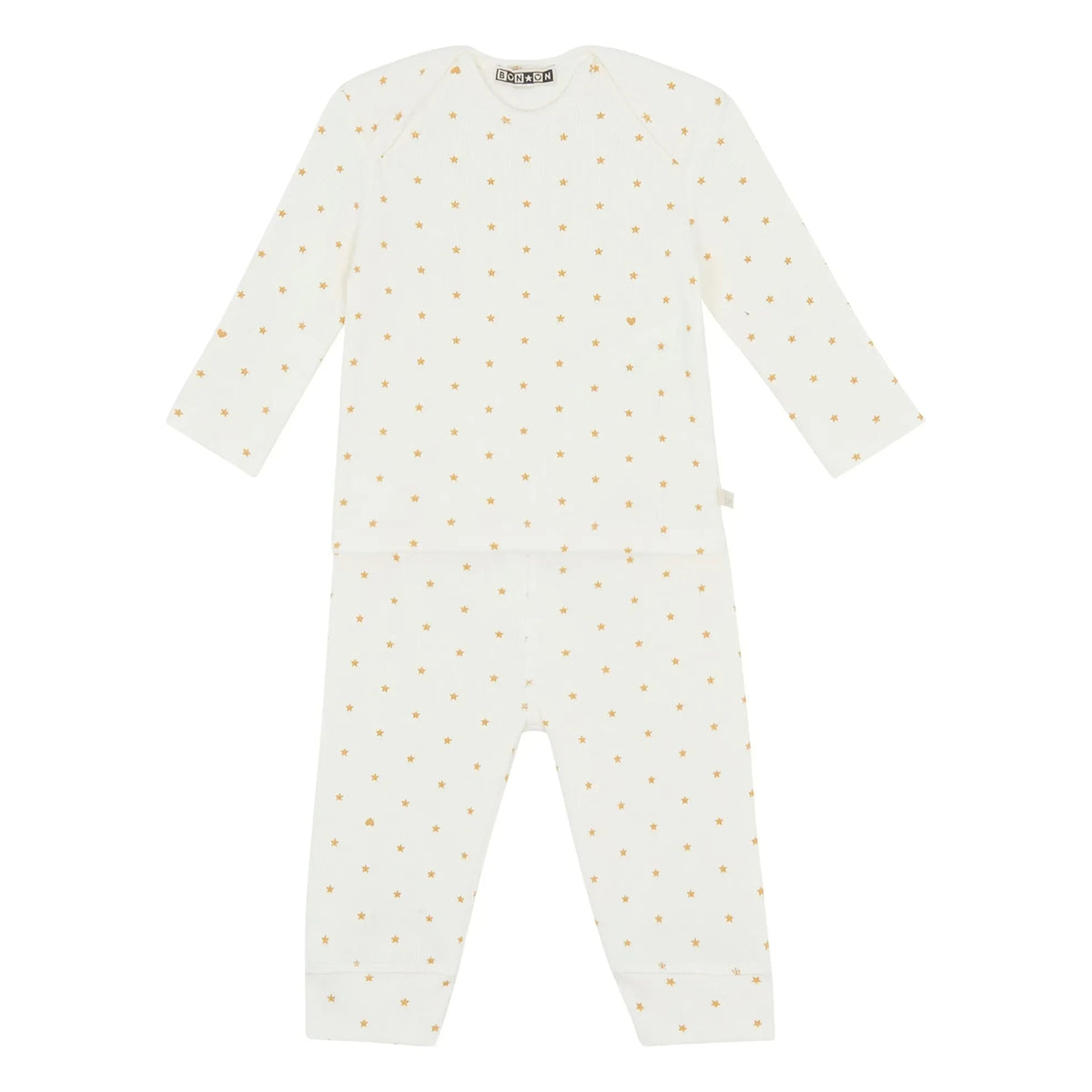 Bonton - Patino Star Pajamas | Ecru
