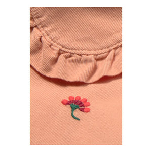 Cozmo - Claudine Fleur Collar Blouse | Peach