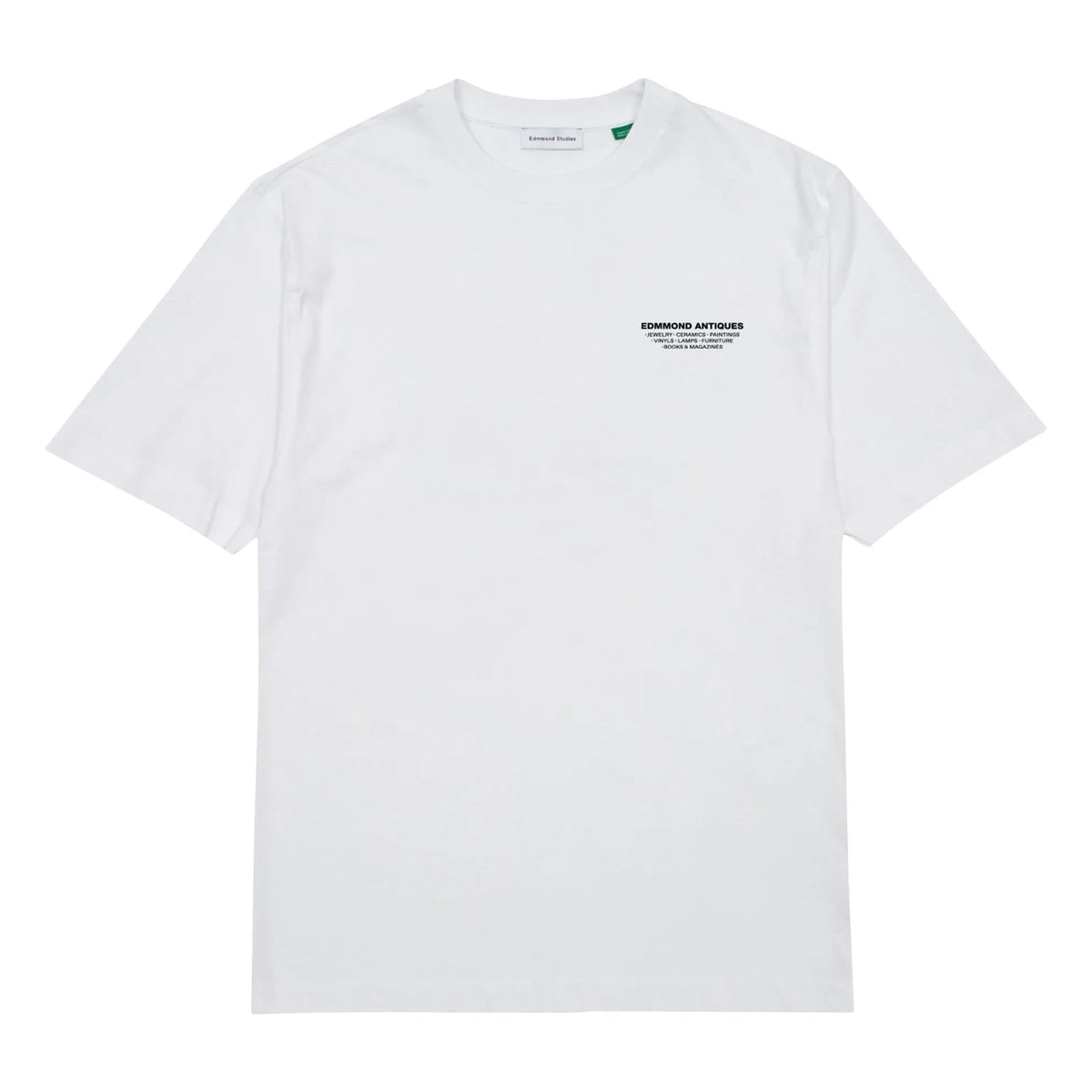 Edmmond Studios - Antique Cotton T-Shirt | White
