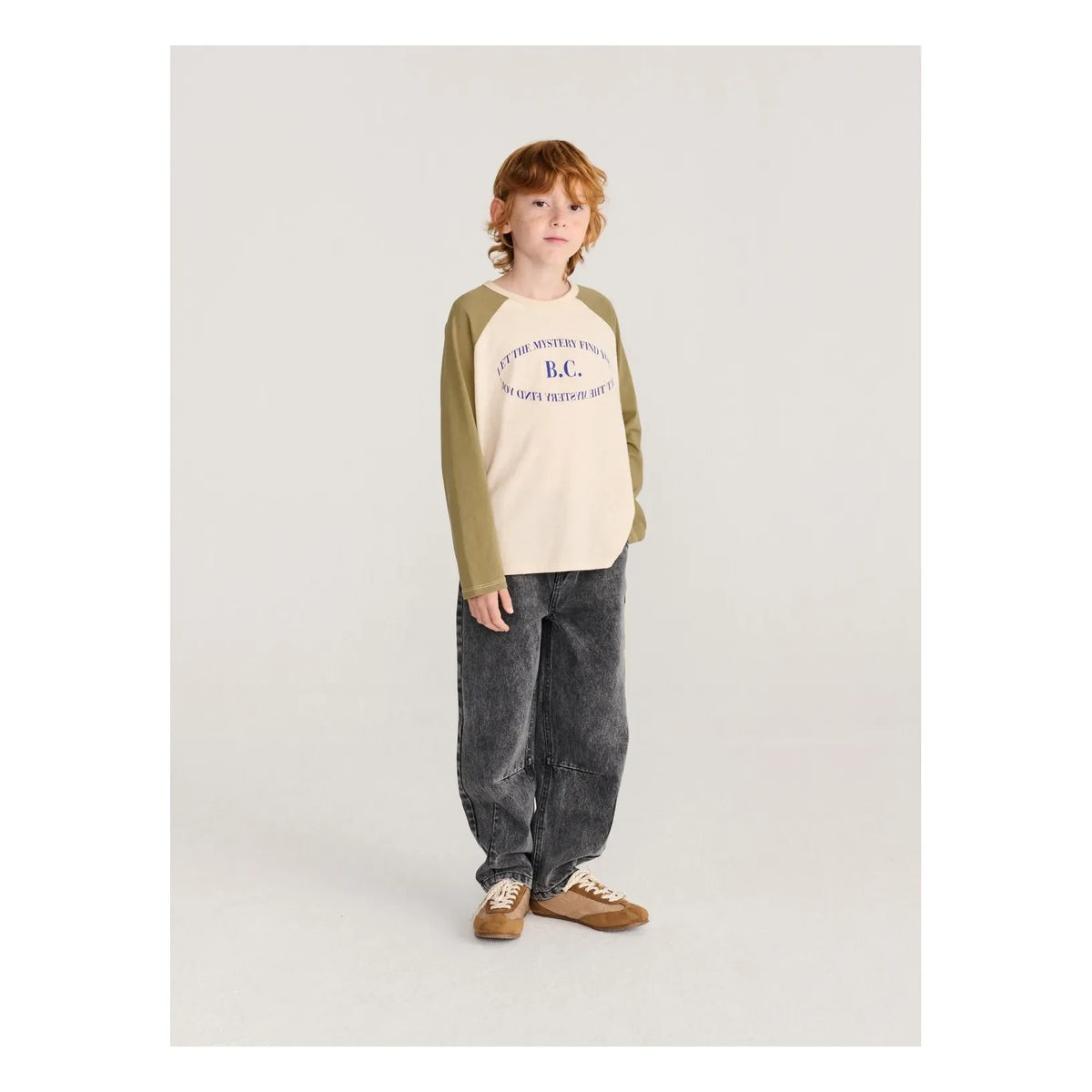 Bobo Choses - Baseball B.C. Tişört | Bej