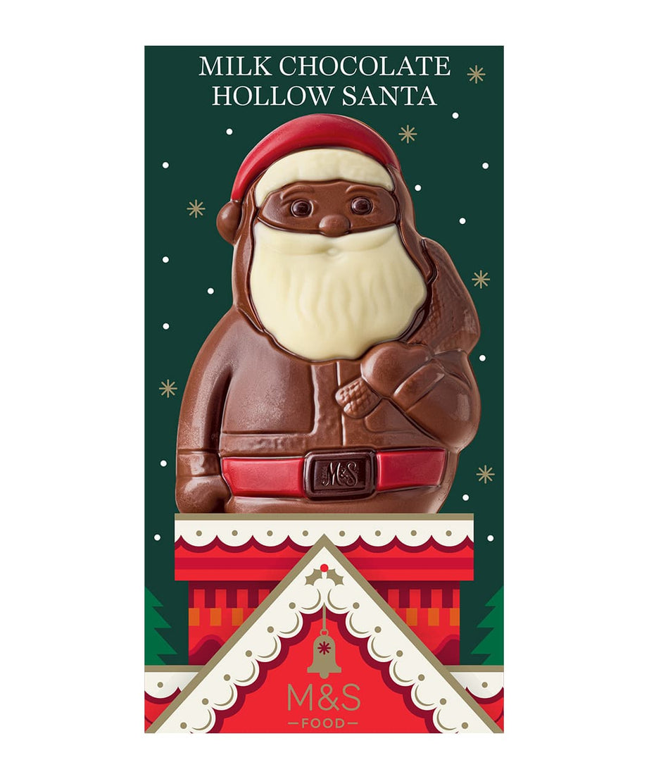 M&S Food - Santa Claus Milk Chocolate