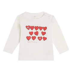 Stella McCartney Kids - Hearts T-Shirt | Off-White