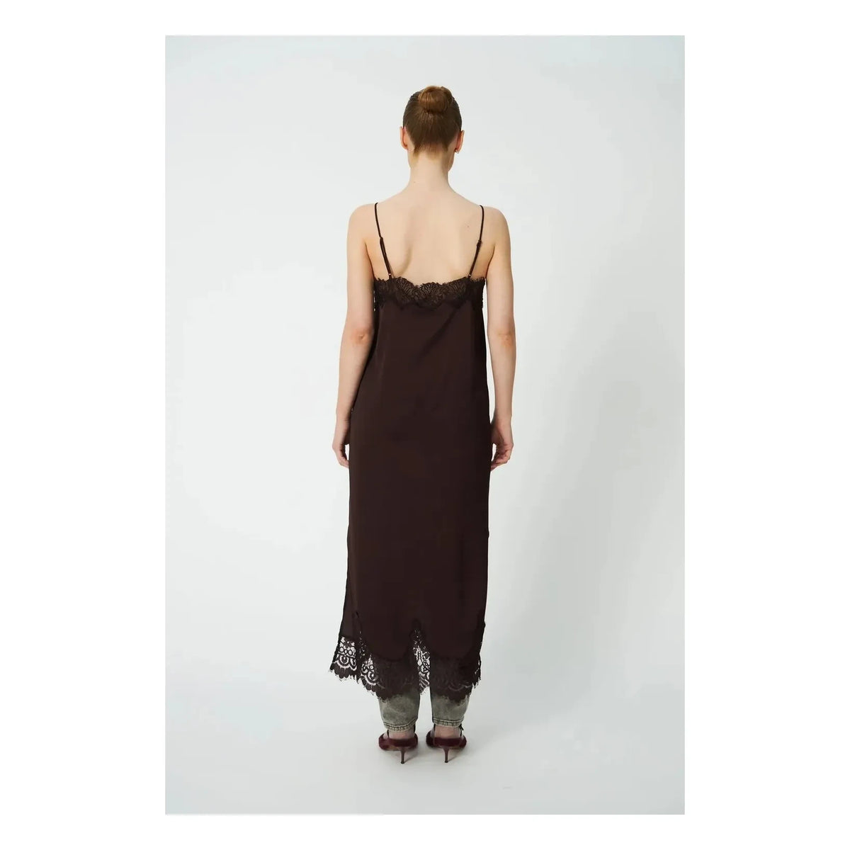 Stella Nova - Lace Dress | Dark Brown