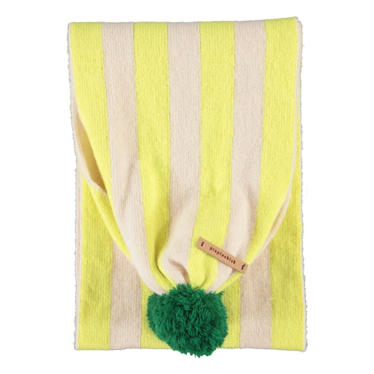 Piupiuchick - Fluorescent Yellow Striped Scarf