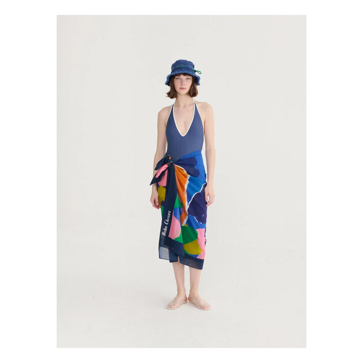 Bobo Choses - Adjustable Hat Made from Recycled Cotton | Navy Blue