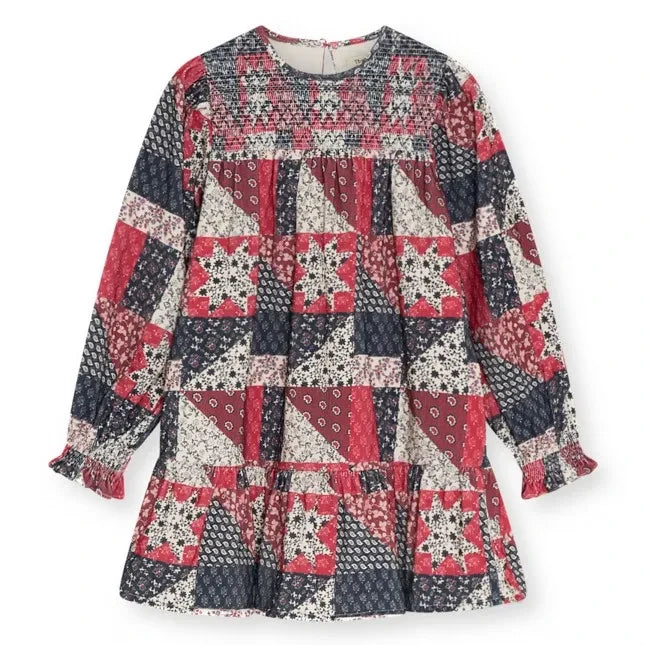 the new society - Quill Dress | Red