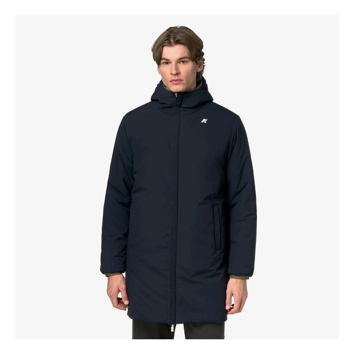 K-way - Jack St Warm Reversible Jacket | Khaki