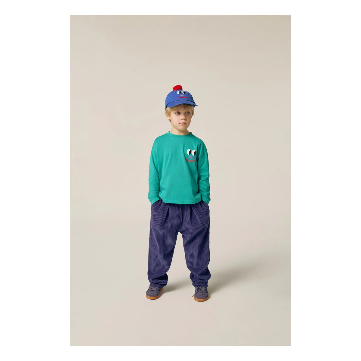 The Campamento - Smiley Face Hat | Blue