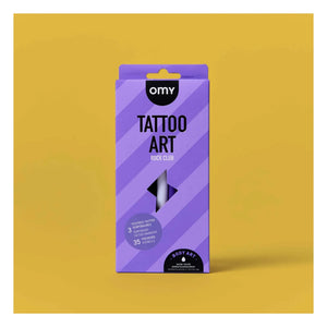 Omy - Felt and Stencils for Temporary Tattoos | Purple