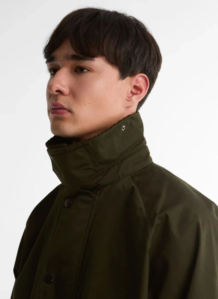 Barbour - Long Waterproof Jacket for Travel | Dark green