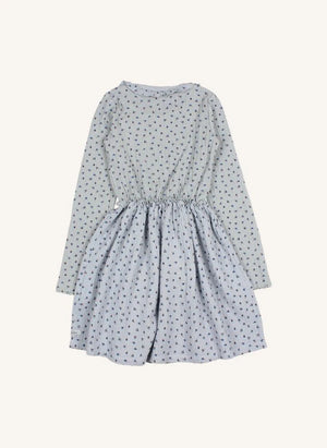 Búho - Floral dress | Grey blue