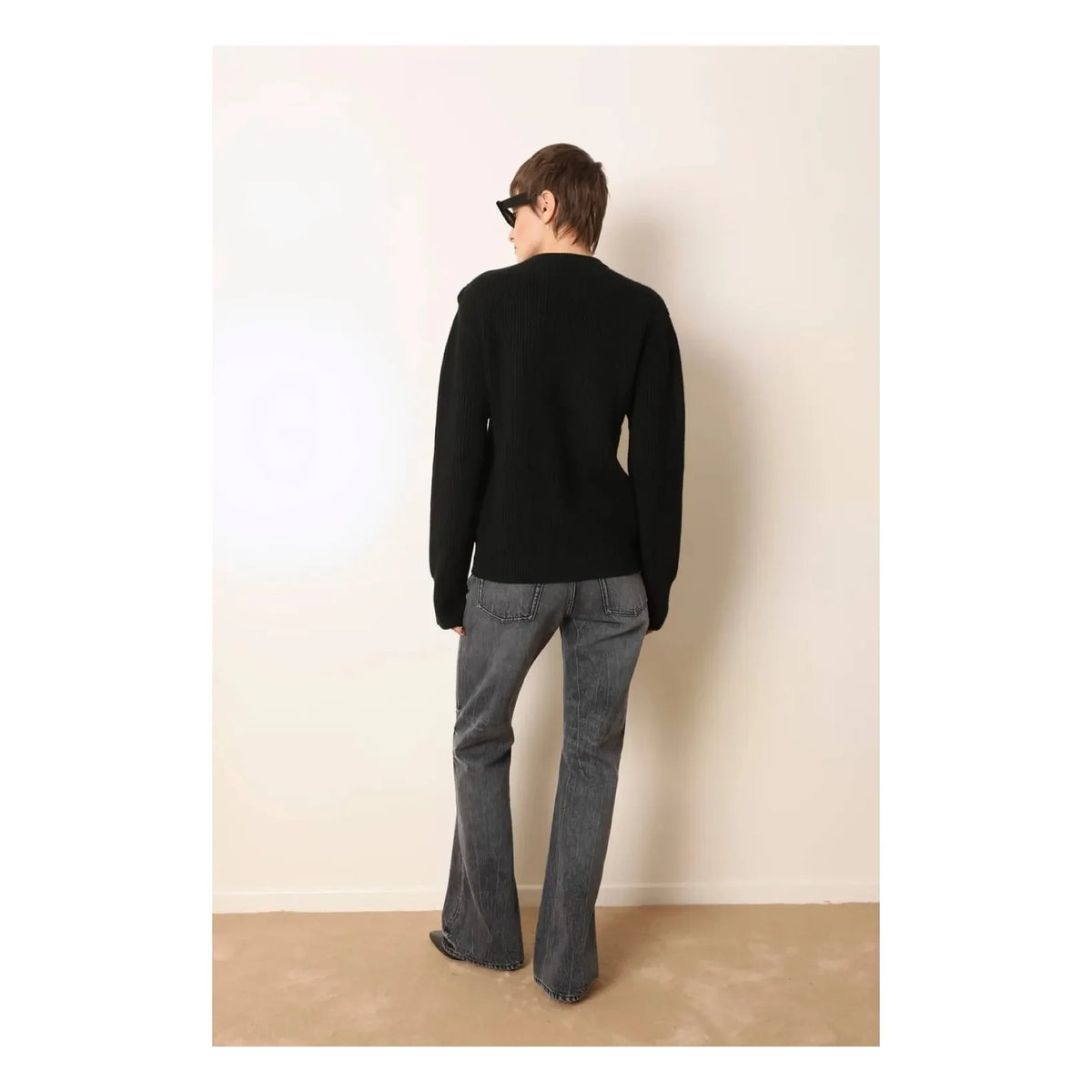 Laurence Bras - Wool Bobbin Sweater | Black