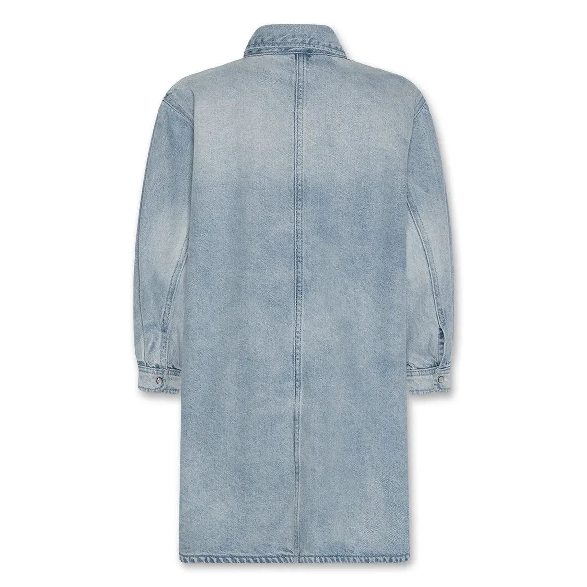 AO76 - Bani Denim Shirt Dress | Blue