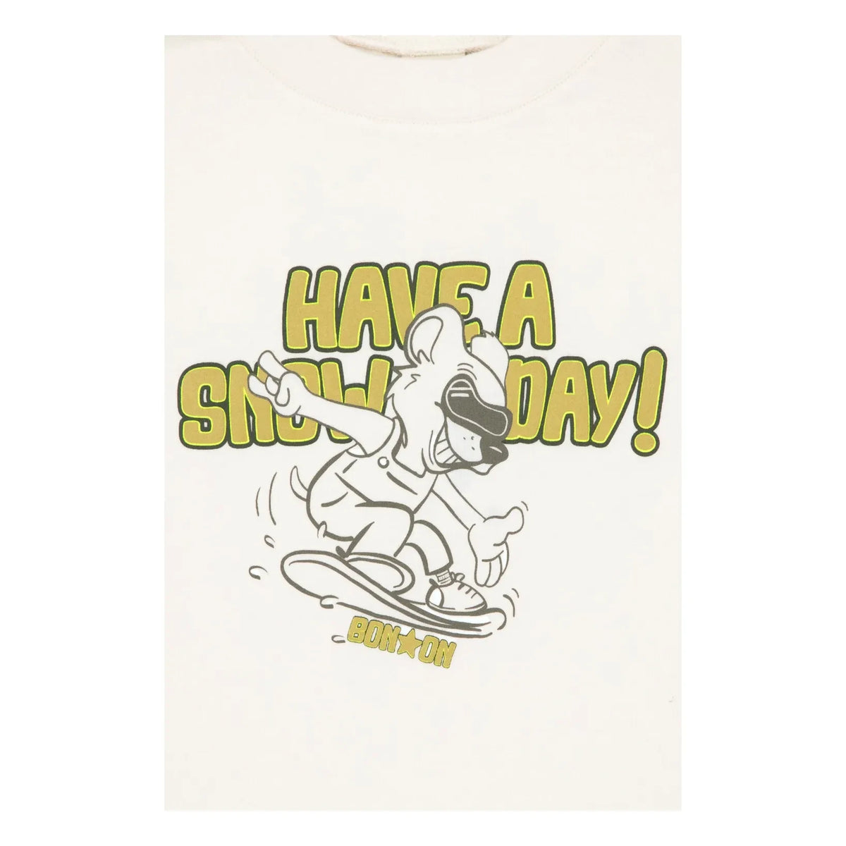 Bonton - Laurel Snow T-Shirt | Ecru