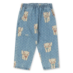Konges Sløjd - Jean Magot Organic Cotton Cats | Blue
