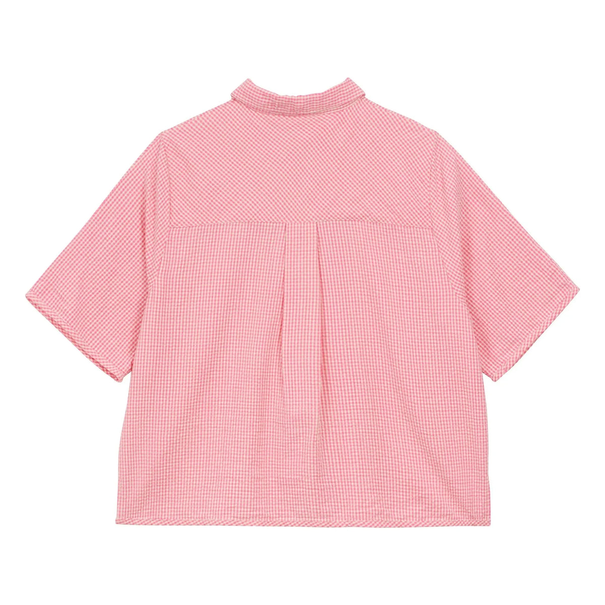 a.p - Cotton Striped Shirt | Pink