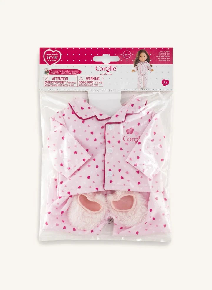 Corolle - Pajamas and Slippers | Pink