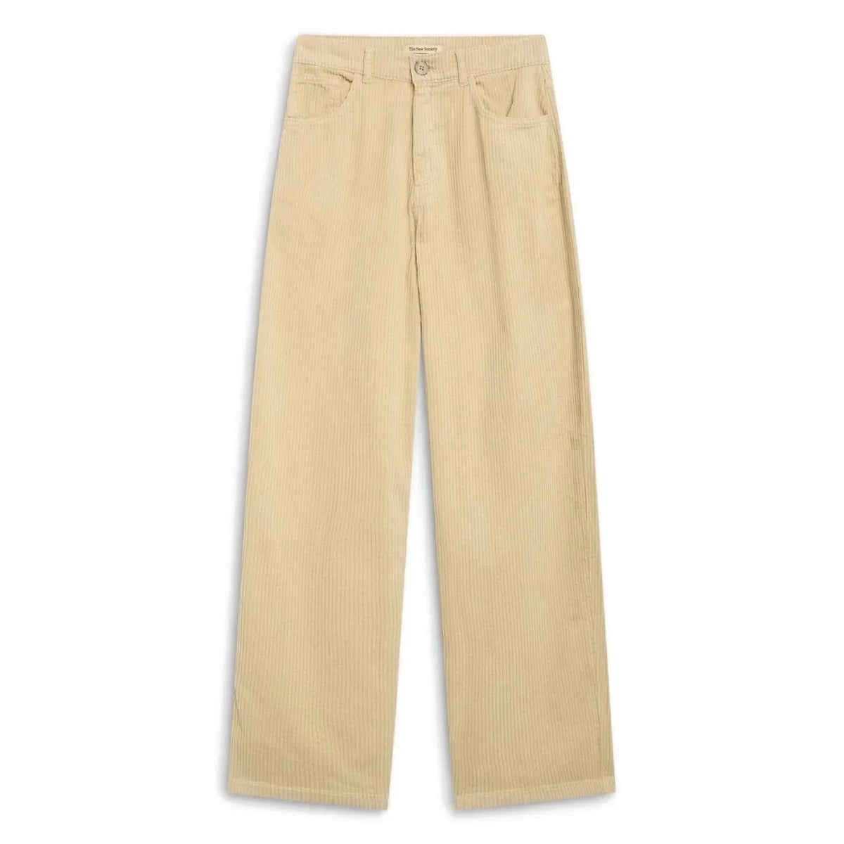 the new society - Giselle Cotton Pants | Beige