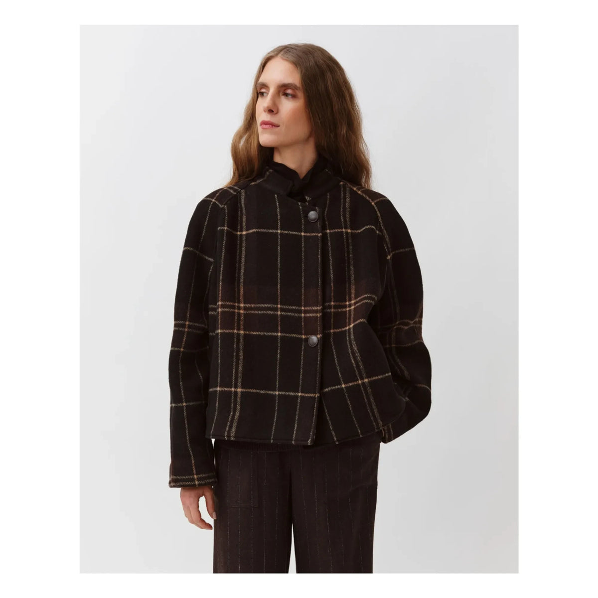 Diega - Bravo Wool Coat | Chocolate