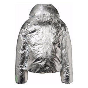 Molo - Heylee Nylon Puffer Jacket | Silver
