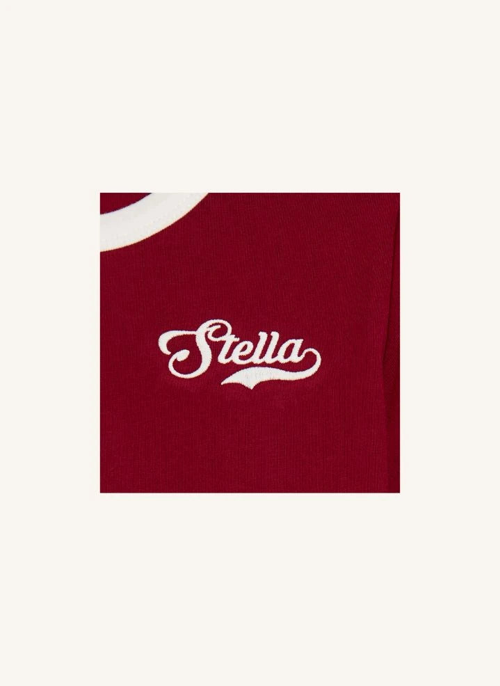 Stella McCartney Kids - Stella organic cotton T-shirt | Dark red