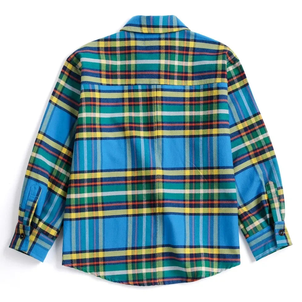 Bobo Choses - Tartan shirt | Blue