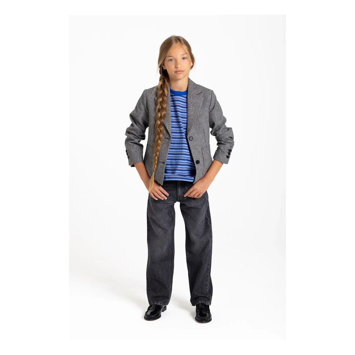Finger in the nose - Welly Houndstooth Jacket | Black