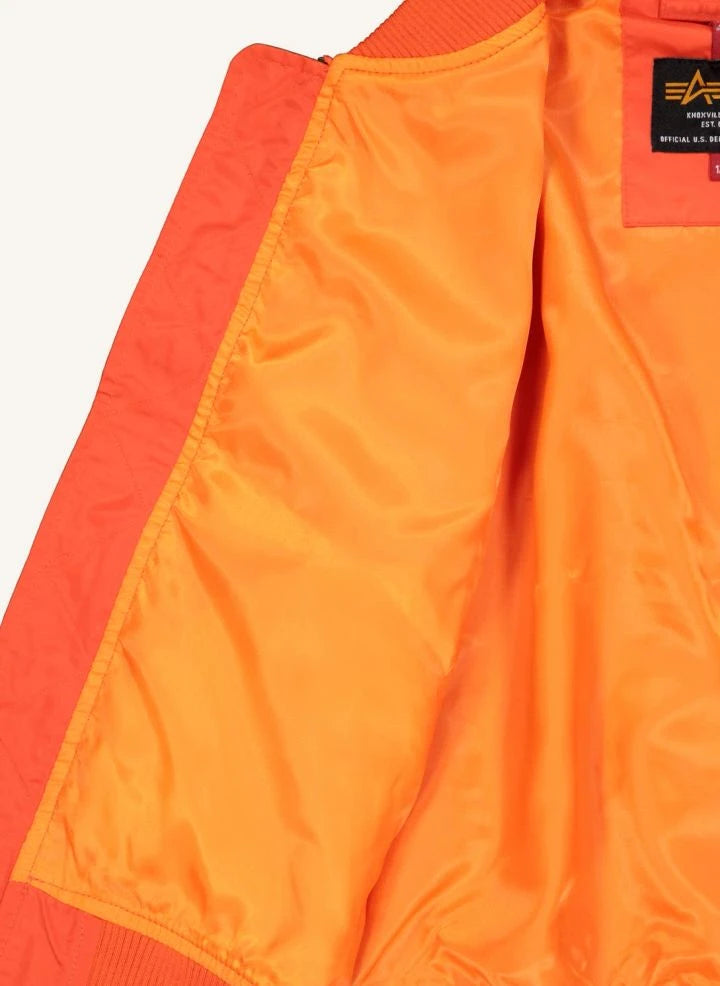 Alpha Indutries - MA-1 TT Lightweight Bomber Jacket | Orange