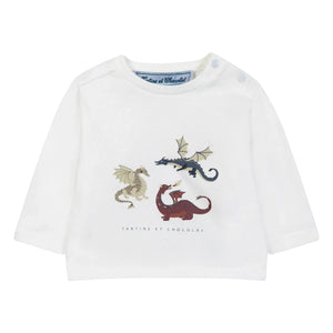 Tartine et Chocolat - Dinosaur T-Shirt | Burgundy
