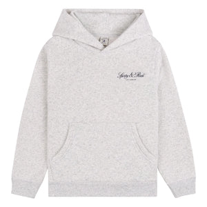 Sporty & Rich - Vendome LA Zip-Up Sweatshirt | Grey Melange