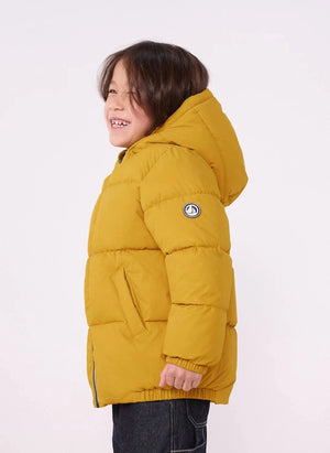 Petit Bateau - Plain Puffer Jacket | Yellow
